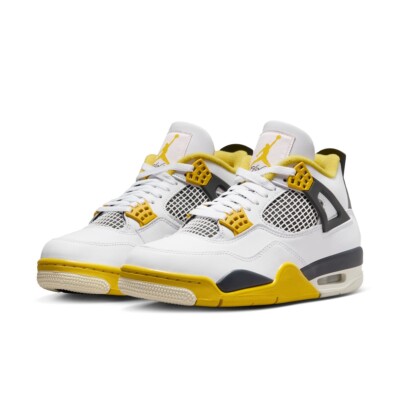 Size 8.5 - Air Jordan 4 Retro Vivid Sulfur W for sale online | eBay