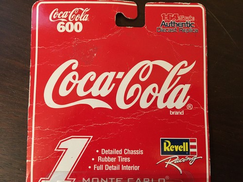 Coca Cola 600 Revell 1/64 Monte Carlo #1 1997, Rough Card - Picture 4 of 4