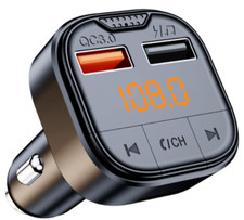 Transmisor de FM Bluetooth Para Carro Radio Auto Aux Manos Libres Adaptador