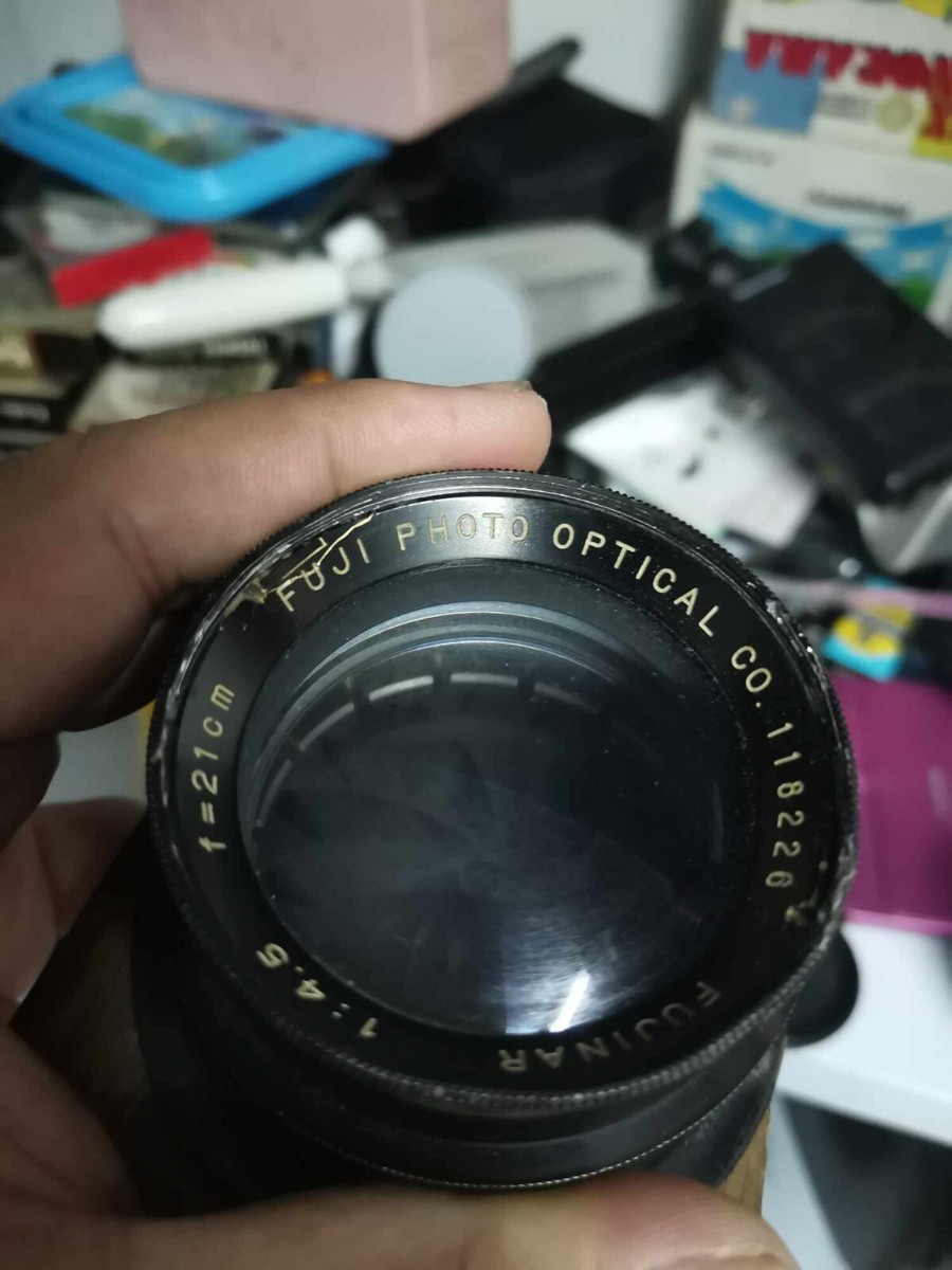 Fuji Fujinar 21cm f4.5 for part or restoration | eBay