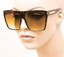 Retro Oversized XL Large Lux Glossy ELIA Square Jackie O Butterfly Sunglasses L - Foto 11