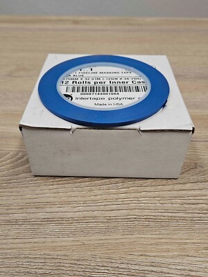 Intertape FM71 .1 Medium Temp Fine Line Specialty Masking Tape (12 rolls)
