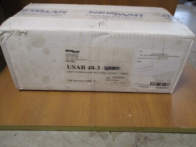 NEWMAR UNITY STAND ALONE RECTIFIER 48 VOLT 3 AMPS PART#USAR 48-3, 100% NEW