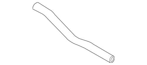 Manguera de desbordamiento del sistema de refrigeración para Ford Taurus 2005-2007 (N/P 3F1Z-8075-BA)