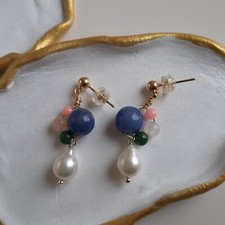 Boucles D'oreilles En Or Jaune 18 Carats Avec Perle De Culture - Poids 0.65g - Neuf Avec étiquettes