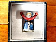 VINTAGE SANTA "Ho Ho Ho" Lang and Wise Box Buddies by Susan Winget Free Shipping