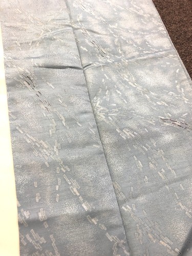 Light Blue pink Lovely lining Vintage Silk ? Japanese Kimono - Picture 4 of 7