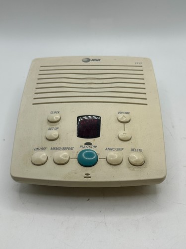 AT&T 1717 Digital Answering System Machine With Time/DAY With Power & accessorys - Picture 2 of 8
