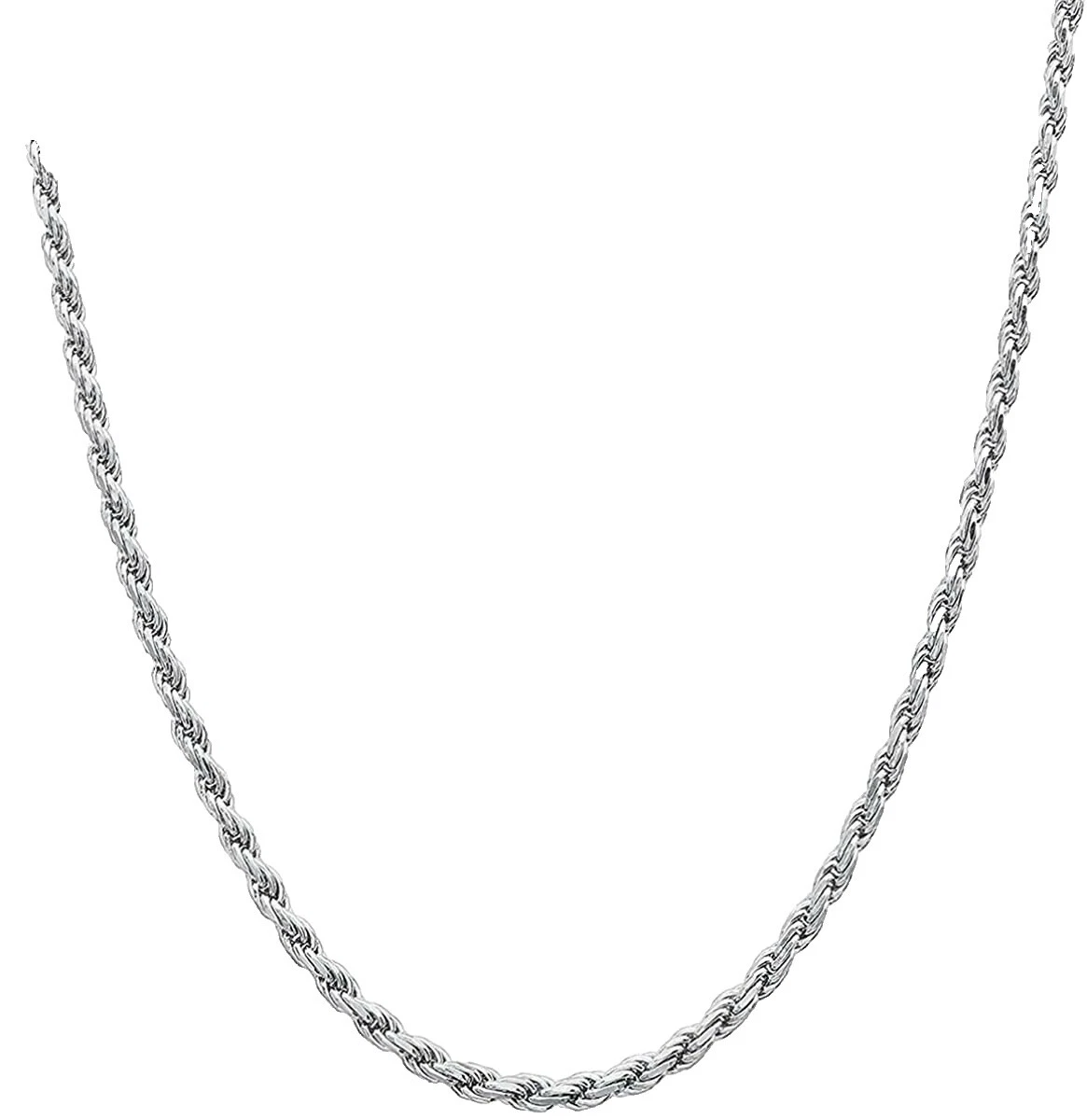 Collares y Colgantes Blanco Diamante de latón para hombres