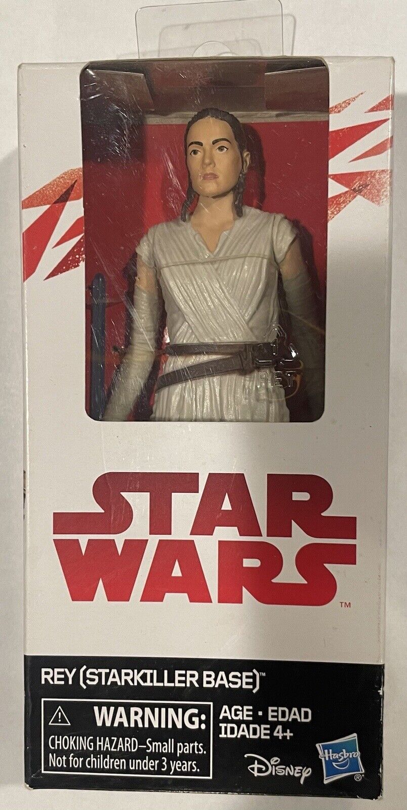 Star Wars Rey Action Figure w/ Lightsaber, 6" Hasbro Stocking Stuffer Toy (c)