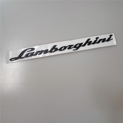   Lamborghini URUS Matte Black Rear Badge Emblem Custom Fit 4ML853742
