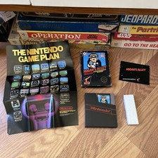 NES Hogan  s Alley CIB - Hang Tab Box- Five 5 Screw Cartridge Circle Seal