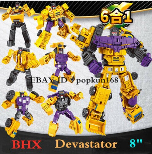 Robot BHX Devastator Engineering Truck Combiner Action Figure Toys New In Stock - Picture 7 of 14