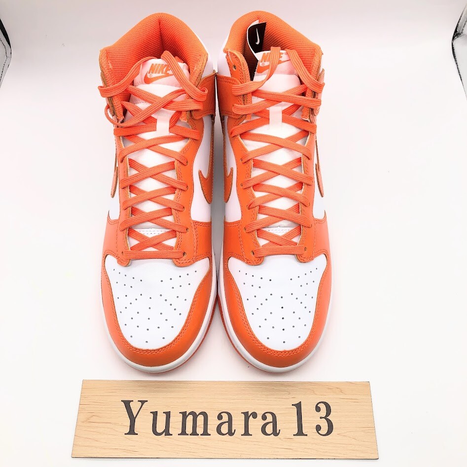 Nike Dunk High SP Syracuse Orange Blaze DD1399-101 Men's Nike Dunk High SP Syracuse Orange Blaze DD1399-101 Men's