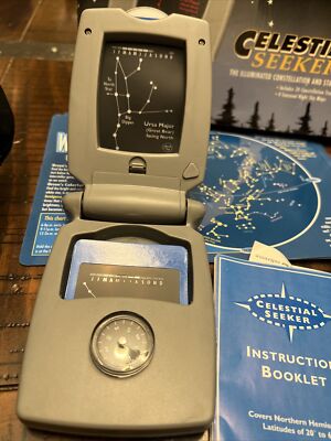 Celestial Seeker Astronomy Constellation Finder 2002 & 20 cards