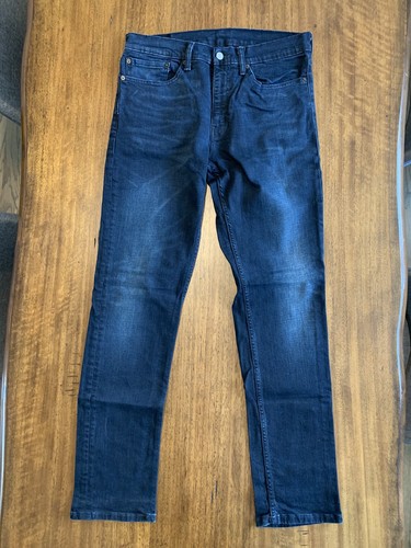 Levis 511 Slim Fit 34x34 Men's Dark Blue Jeans | eBay