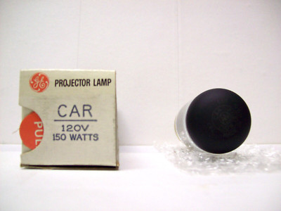 CAR Projector Projection Lamp Bulb GE BRAND 120V 150W *AVG. 15-HOUR LAMP*