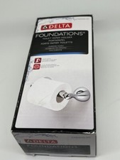 Delta Faucet Foundations Toilettenpapierhalter – Wandmontiert In Glänzendem Chrom
