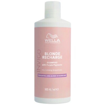 Wella Professionals Invigo Blond Recharge Shampoo 500 ml (34,80 /1l)