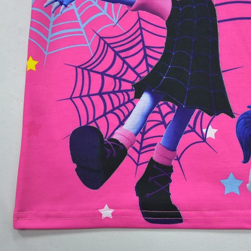 2pcs Kids Vampirina Pyjamas Set Cosplay Costume Long Sleeve T-shirt+Pants Outfit - Picture 9 of 12