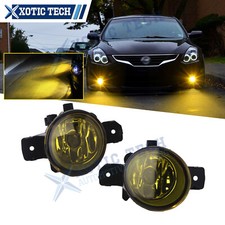 Jdm Yellow H11 Halogen Fog Light Lamps Oem Replace For Nissan Altima 2007-2020
