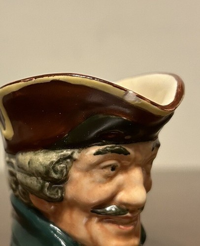 VTG Royal Doulton Dick Turpin Toby Mug 2” Miniature Jug #11 A Mark England READ - Picture 11 of 11