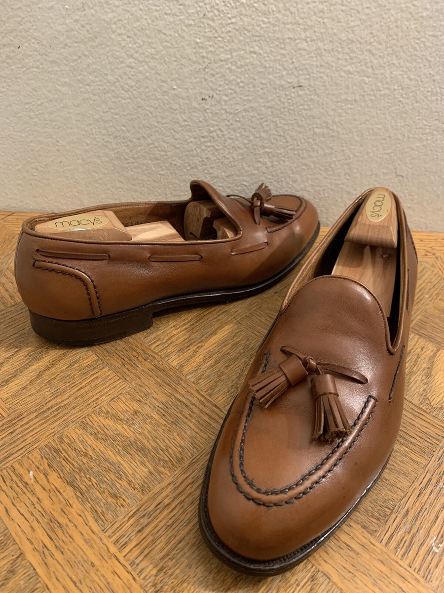 Edward Green Cole Haan Brown Tassel Made In England Men's Size