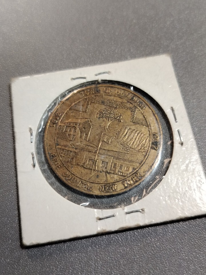 1962 Erie County New York Hamburg TRADE TOKEN GOOD FOR 50 CENTS IN