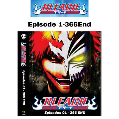 DVD Bleach Episode 1 - 366 + Movie Complete Series English Dubbed