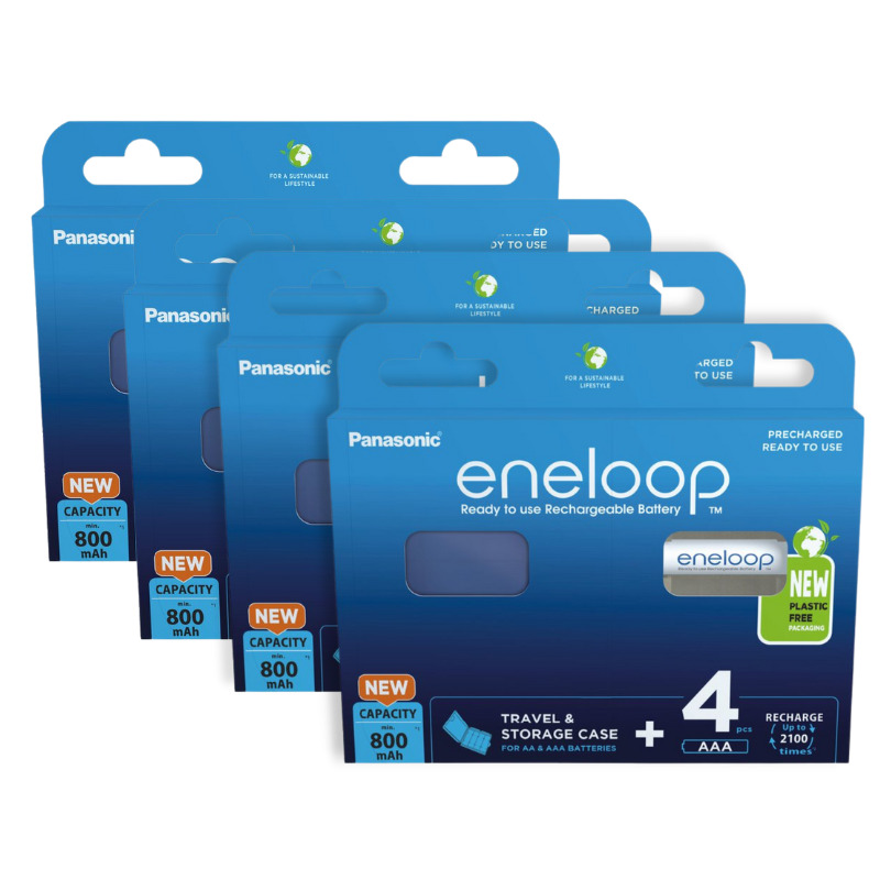 Thumbnail - Panasonic Eneloop Aaa 800mah Batterien Bk-4mcdec4be Wiederaufladbar
