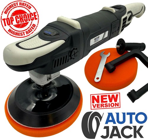 Pulidora tampón giratoria profesional Autojack 180 mm 6 velocidades con pantalla LED - Imagen 14 de 14