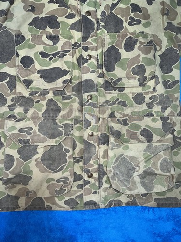 Vintage Cabelas Duck Camo Jacket, Parka Hunting Goretex USA Made Men’s Size S/M - Picture 4 of 17