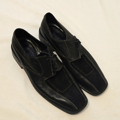 Panelli Men’s Shoes Sz 441/2 eu / 11‎ US Hitchcock Leather Dress Oxfords Shoes Extra Wide Men\ main image 3