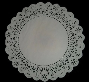 8/" Round White Lace Paper Doily Doilies Party Decoration Elegant Accent 100