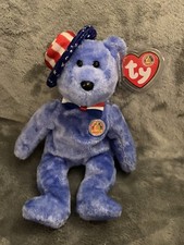 Ty Beanie Baby - FOUNDERS the Bear (8.5 Inch)(July 2005 BBOM) MINT with MINT TAG
