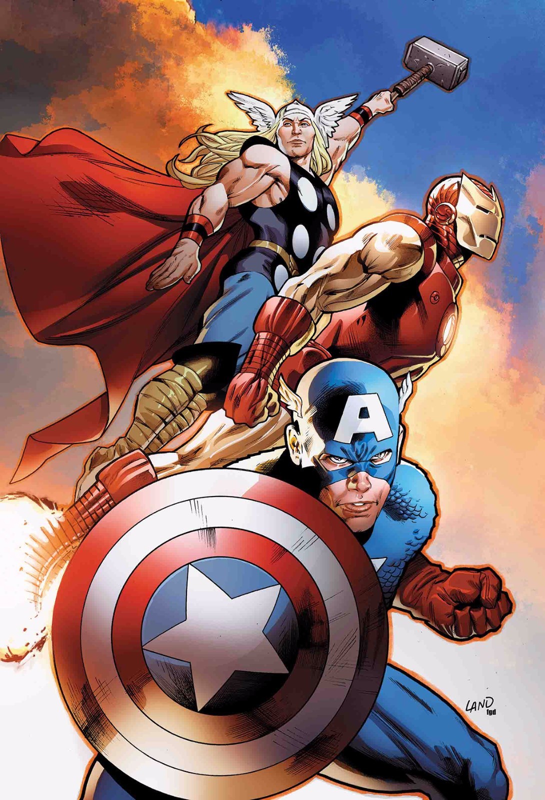 Marvel Legacy #1 Lang Variant New/Unread Bagged & Boarded