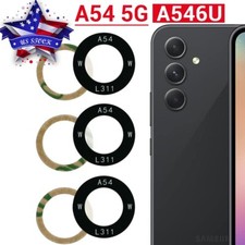 For Samsung Galaxy A54 5G A546U Rear Back Camera Lens Glass Adhesive Replacement