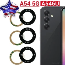 For Samsung Galaxy A54 5G A546U Rear Back Camera Lens Glass Adhesive Replacement