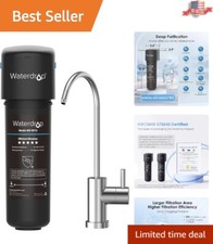 Efficient Under Sink Water Filter System with Premium Faucet - Certified Quality