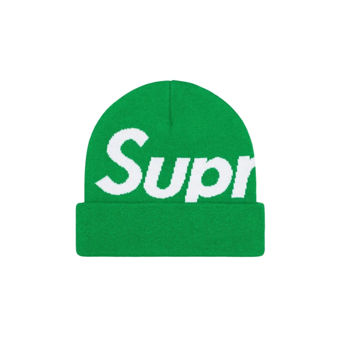 Bonnet Supreme Big Logo vert   23FW  