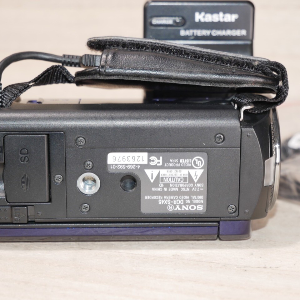 Sony DCRSX45/L Handycam Digital Camcorder Blue *GOOD/TESTED
