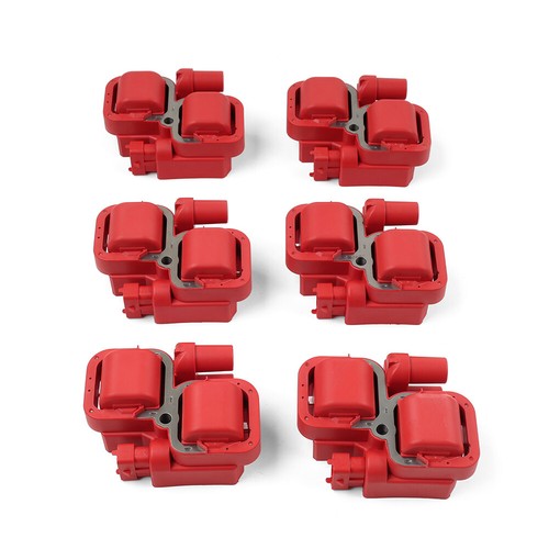 Ignition Coil Pack UF359 For Benz E320 ML320 C280 C240 S430 SL500 CLK320 Red - Picture 7 of 15