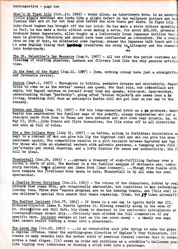 APA-VCR #5: PLAYBETA - 1980 video recorder fanzine - Mike Resnick film reviews - Picture 3 of 5