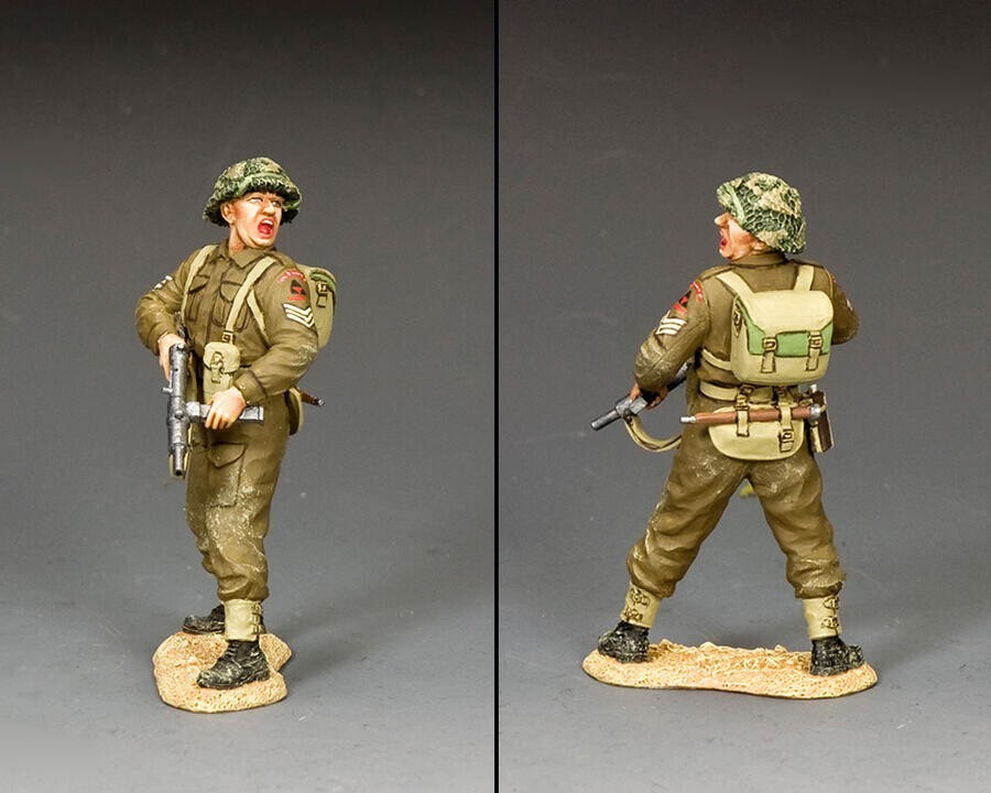 Figurine DD338(B) King and Country The Shouting Sergeant neuve sous boîte