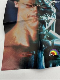 P&oacute;ster Terminator 2 T2 Judgement Day 1992 Nintendo NES LJN-62-EE. UU. EXCELENTE