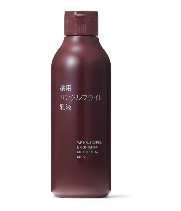 [Juego de 3P] MUJI Emulsión Brillante Cuidado de Arrugas e Iluminadora 200 ml Hecha en Japón Foto 2 de 4