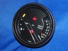 78-89 Porsche 911 930 Engine Oil Temp Temperature Pressure Combination Gauge Oem