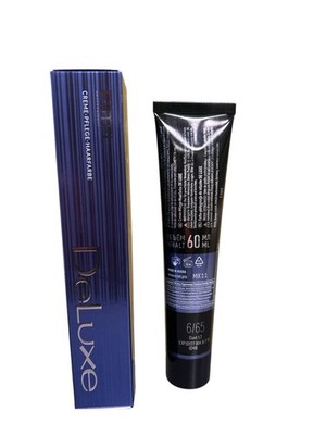 ESTEL DeLuxe Creme Pflege Haarfarbe Haarfarbton6/65 Dunkelblond violett-rot 60ml