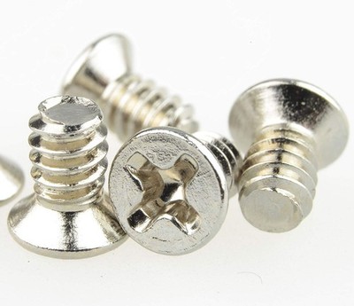 DSLRKIT M3 x 5mm Flat Head Screw for 2.5 inches Hard Drive inches, silver