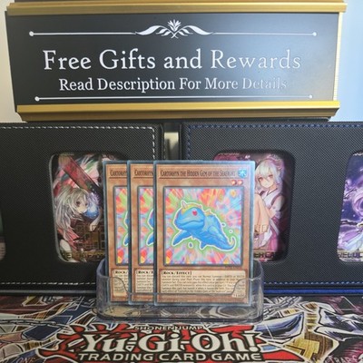 Playset 3x Cartorhyn the Hidden Gem of the Seafront POTE-DE036 Yugioh Common 